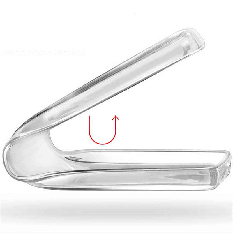 LG K9 Kılıf Zore Süper Silikon Kapak Renksiz