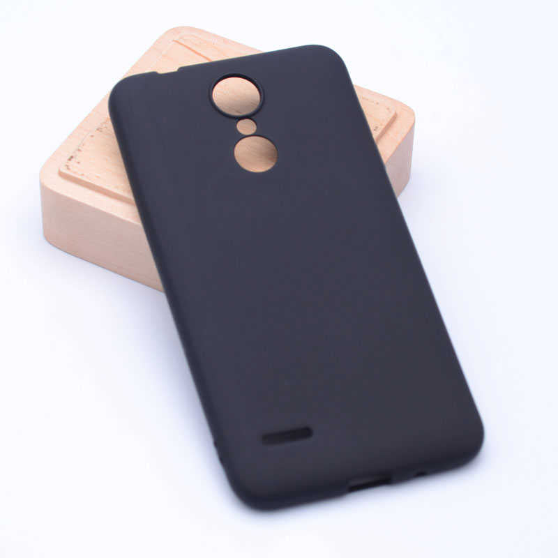 LG K9 Kılıf Zore Premier Silikon Kapak Siyah