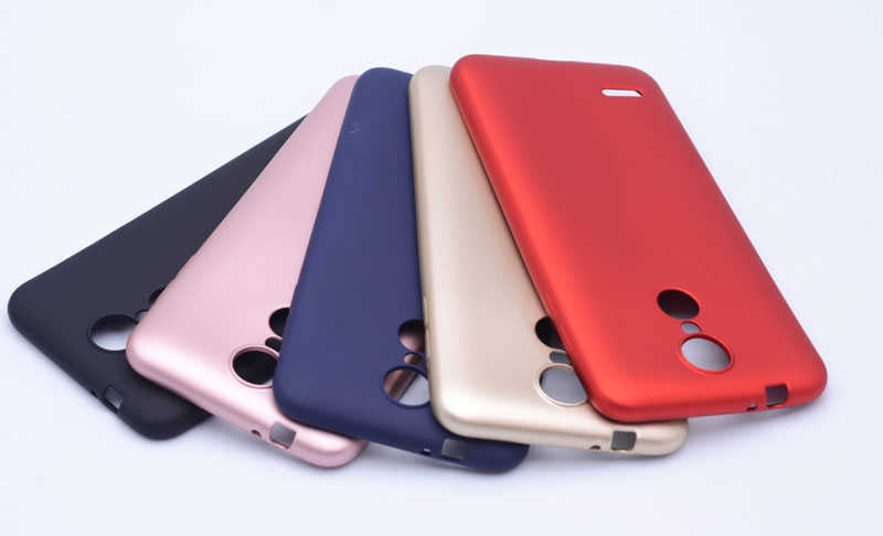 LG K9 Kılıf Zore Premier Silikon Kapak Siyah