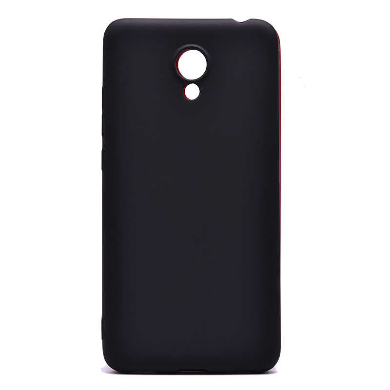 Meizu M6 Kılıf Zore Premier Silikon Kapak Siyah
