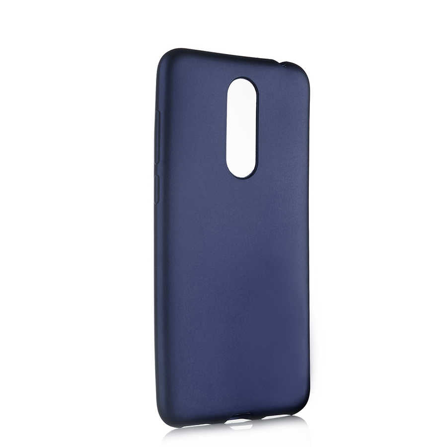 Meizu M6T Kılıf Zore Premier Silikon Kapak Lacivert