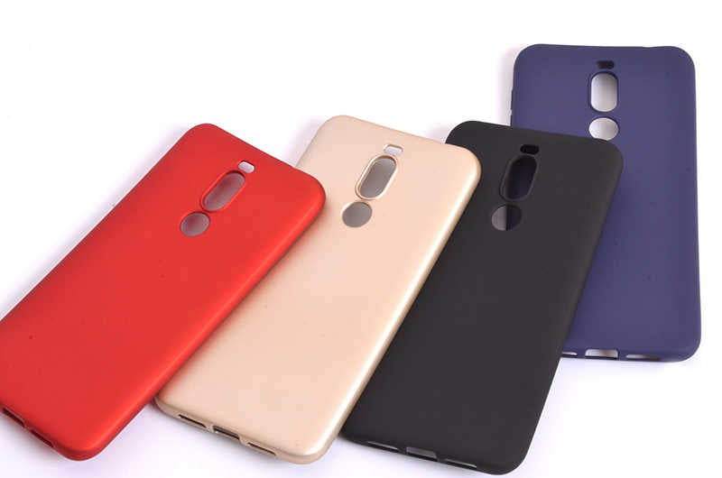 Meizu X8 Kılıf Zore Premier Silikon Kapak Kırmızı