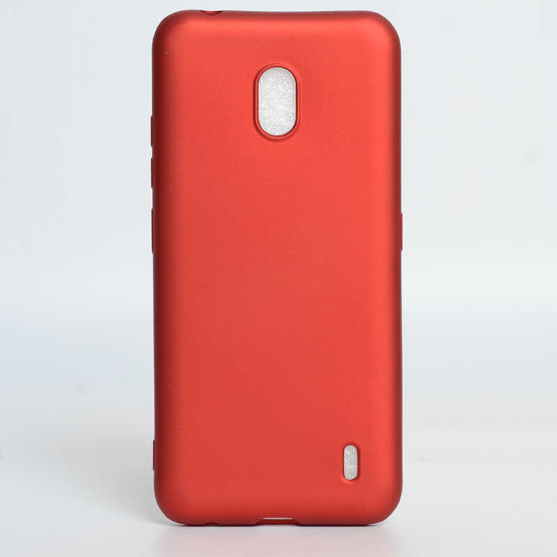Nokia 2.2 Kılıf Zore Premier Silikon Kapak Kırmızı