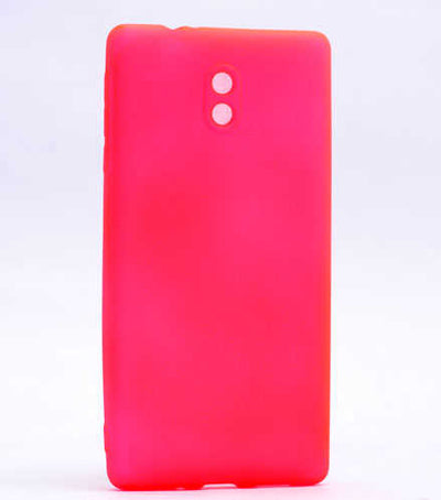 Nokia 3 Kılıf Zore Premier Silikon Kapak Pembe