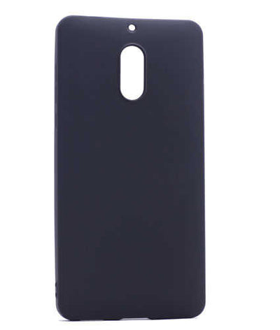 Nokia 6 Kılıf Zore Premier Silikon Kapak Mürdüm