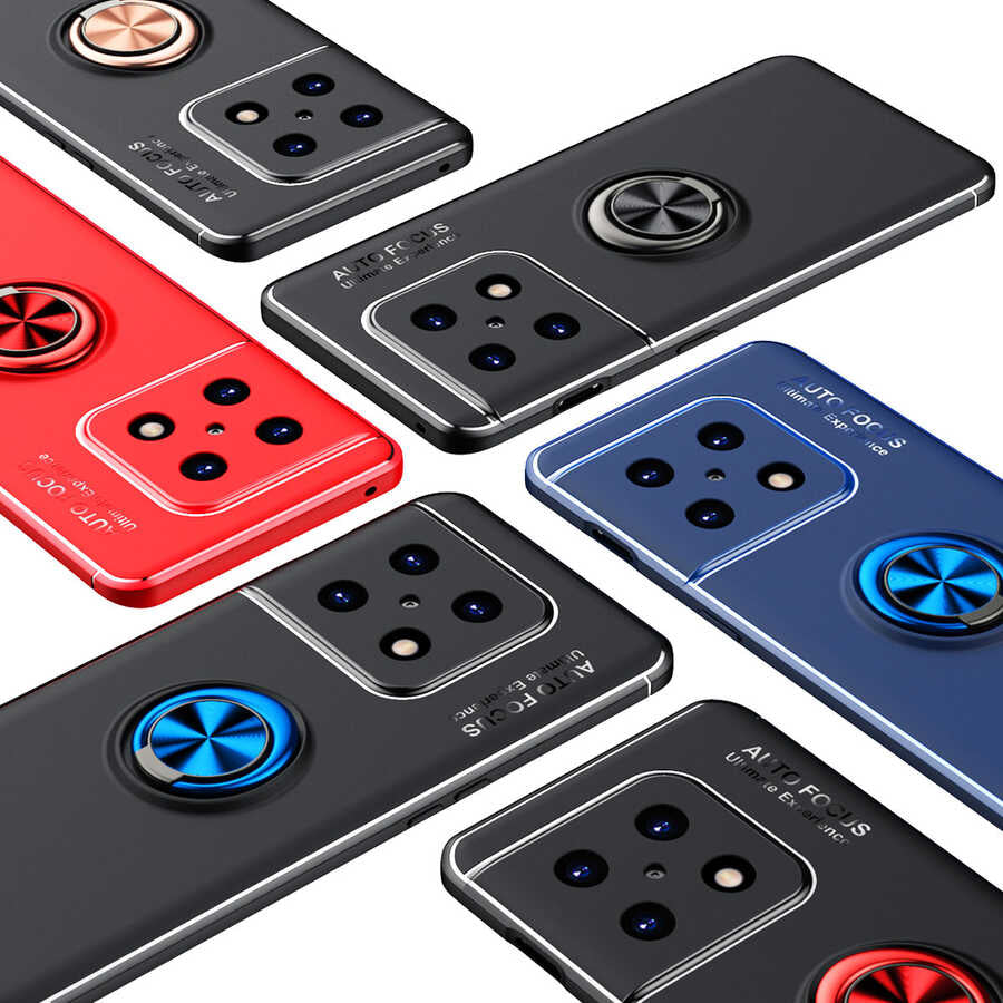 One Plus 10 Pro Kılıf Zore Ravel Silikon Kapak Siyah