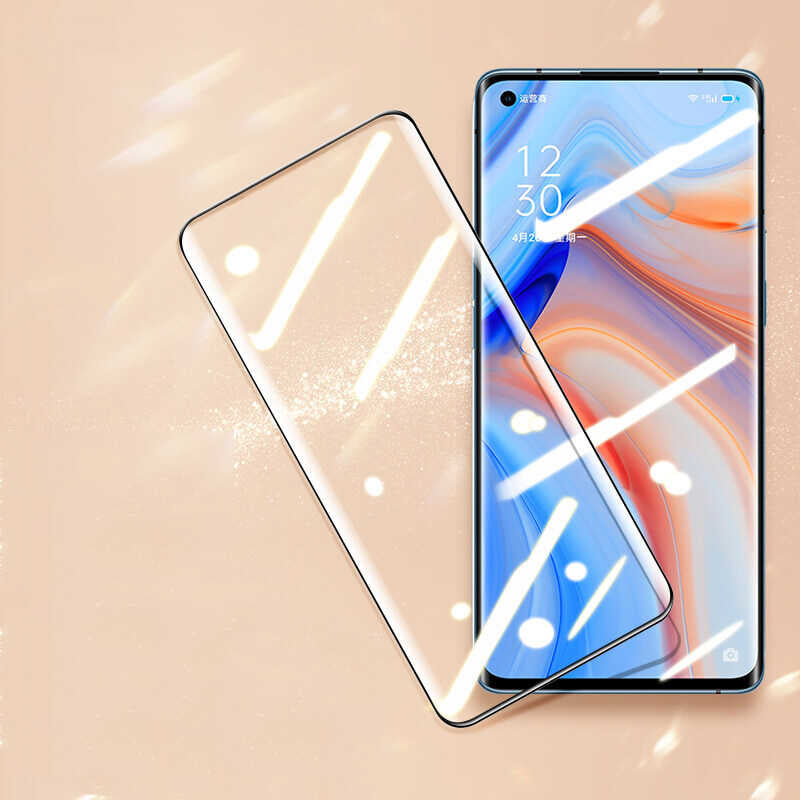 One Plus 8 Pro Zore Süper Pet Ekran Koruyucu Jelatin Siyah