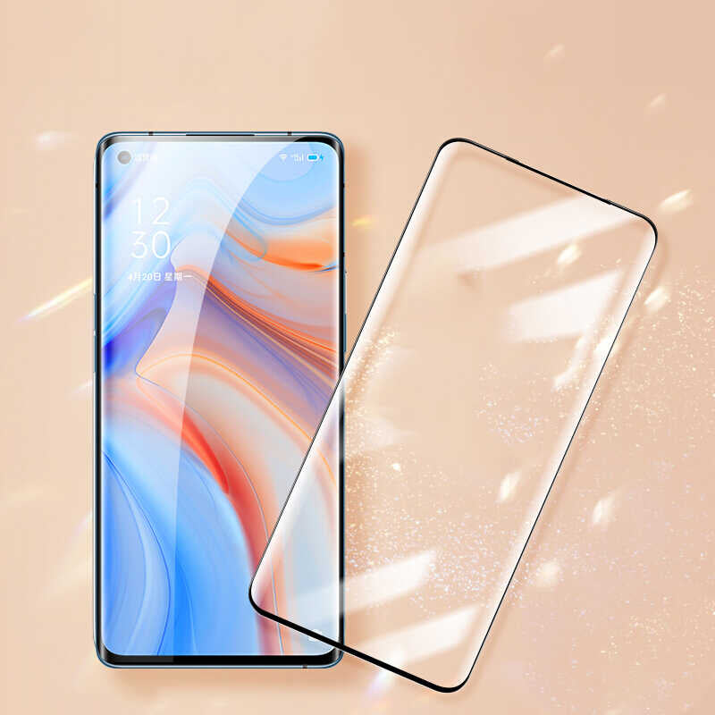 One Plus 8 Pro Zore Süper Pet Ekran Koruyucu Jelatin Siyah
