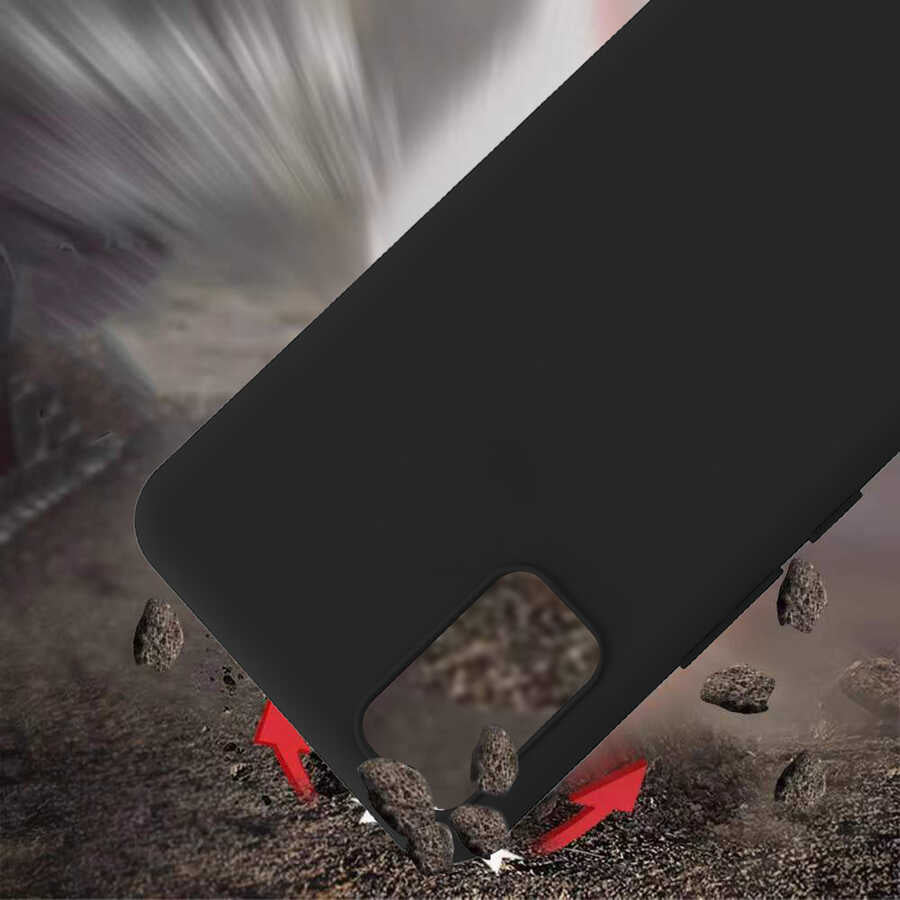 One Plus Nord N10 5G Kılıf Zore Biye Silikon Mor