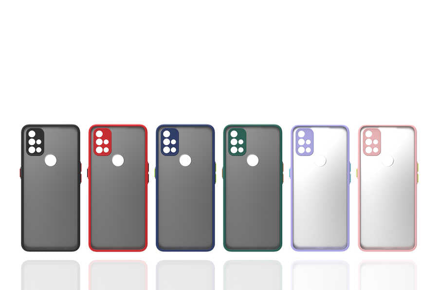 One Plus Nord N10 5G Kılıf Zore Hux Kapak Koyu Yeşil