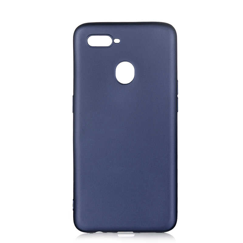Oppo A12 Kılıf Zore Premier Silikon Kapak Siyah