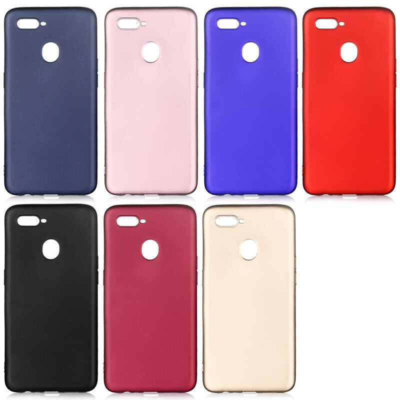 Oppo A12 Kılıf Zore Premier Silikon Kapak Siyah