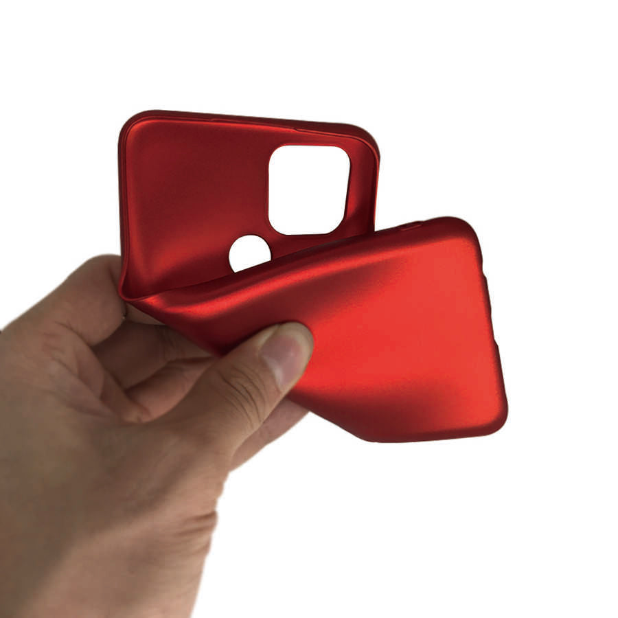 Oppo A15 Kılıf Zore Premier Silikon Kapak Siyah