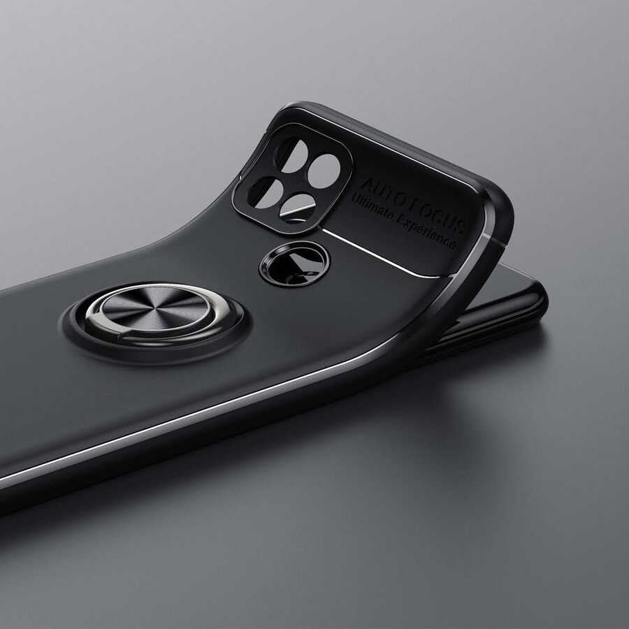 Oppo A15 Kılıf Zore Ravel Silikon Kapak Mavi