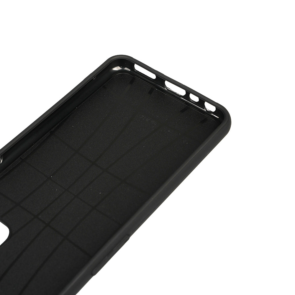 Oppo A16 Kılıf Zore Biye Silikon Siyah