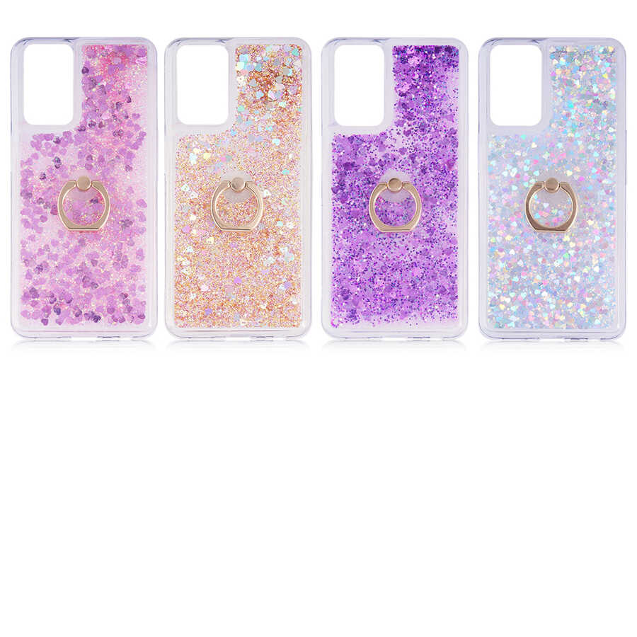 Oppo A16 Kılıf Zore Milce Kapak Mor