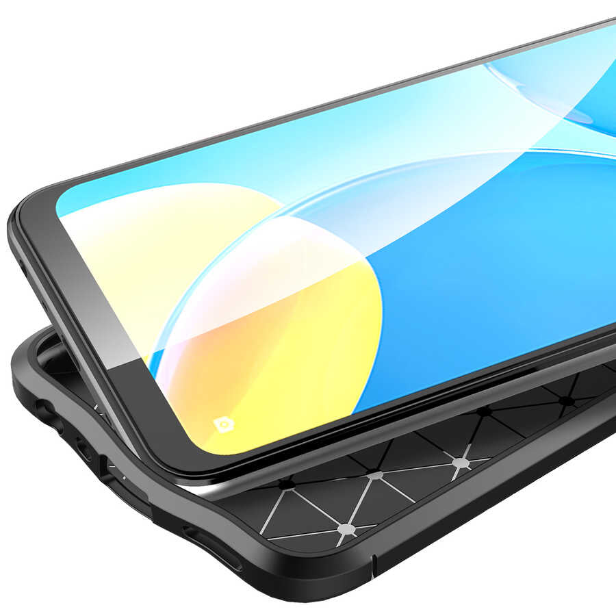 Oppo A16 Kılıf Zore Niss Silikon Kapak Lacivert