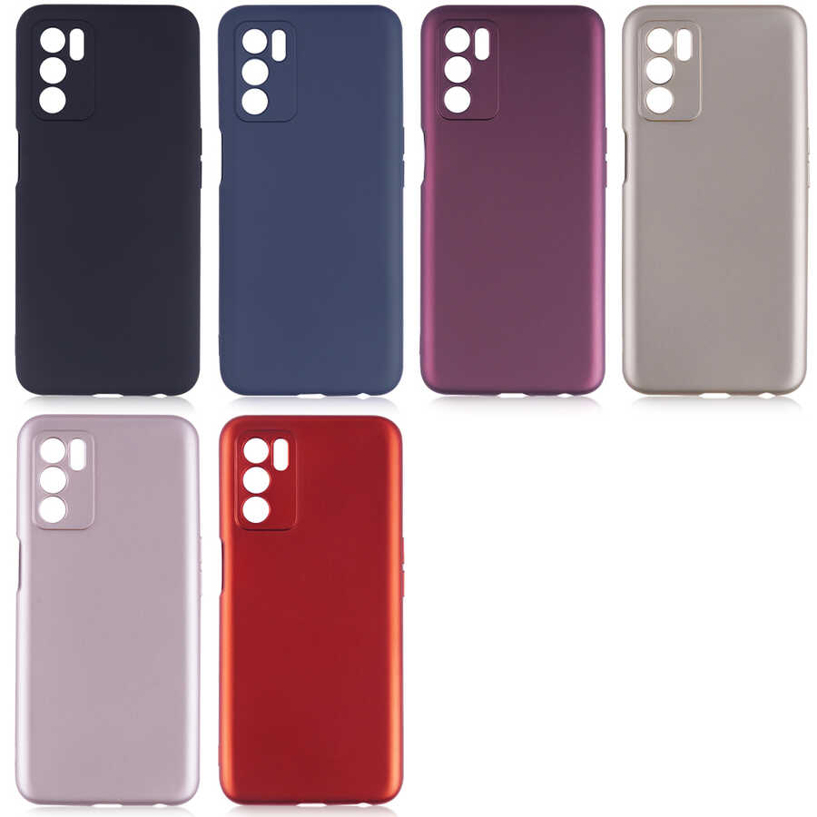 Oppo A16 Kılıf Zore Premier Silikon Kapak Siyah