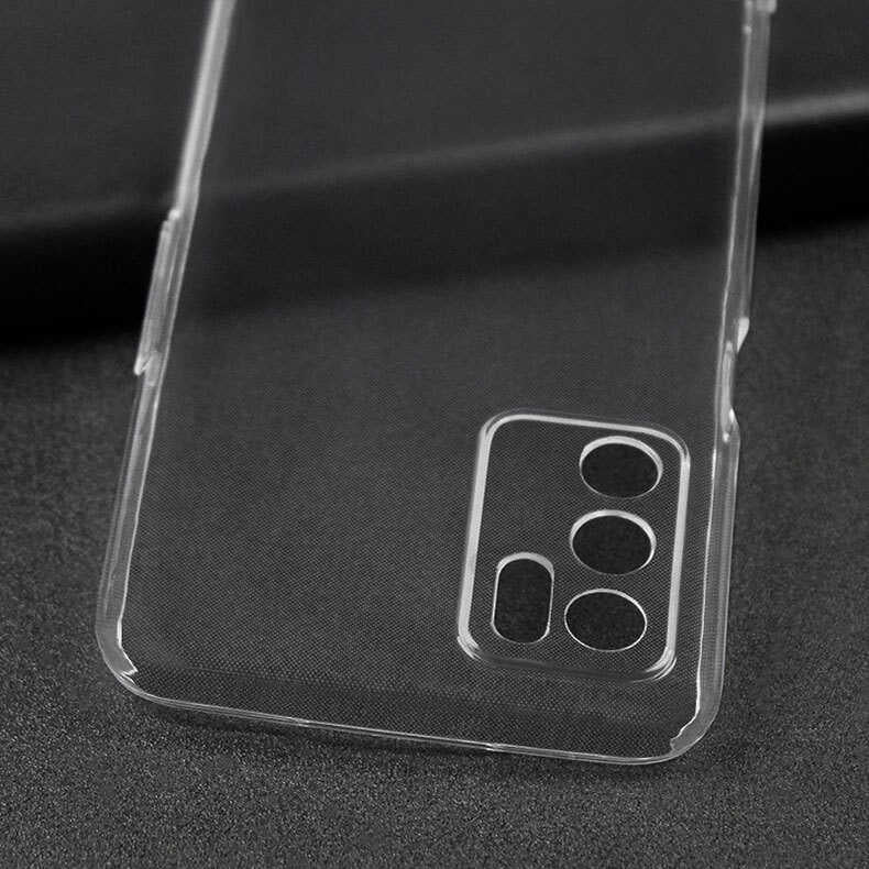 Oppo A16 Kılıf Zore Süper Silikon Kapak Renksiz