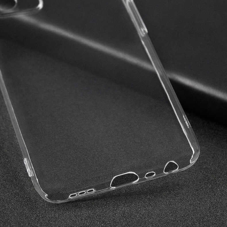 Oppo A16 Kılıf Zore Süper Silikon Kapak Renksiz