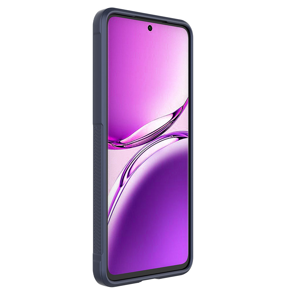 Oppo A3 Kılıf Esnek TPU Oyuklu Arka Yüzey Tasarımlı Zore Etnik Silikon Kapak Siyah