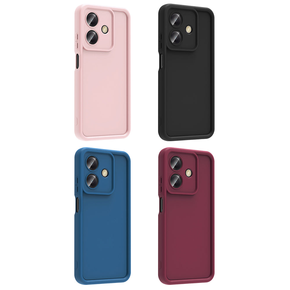 Oppo A3 Kılıf Kamera Korumalı Zore Ananas Kapak Siyah