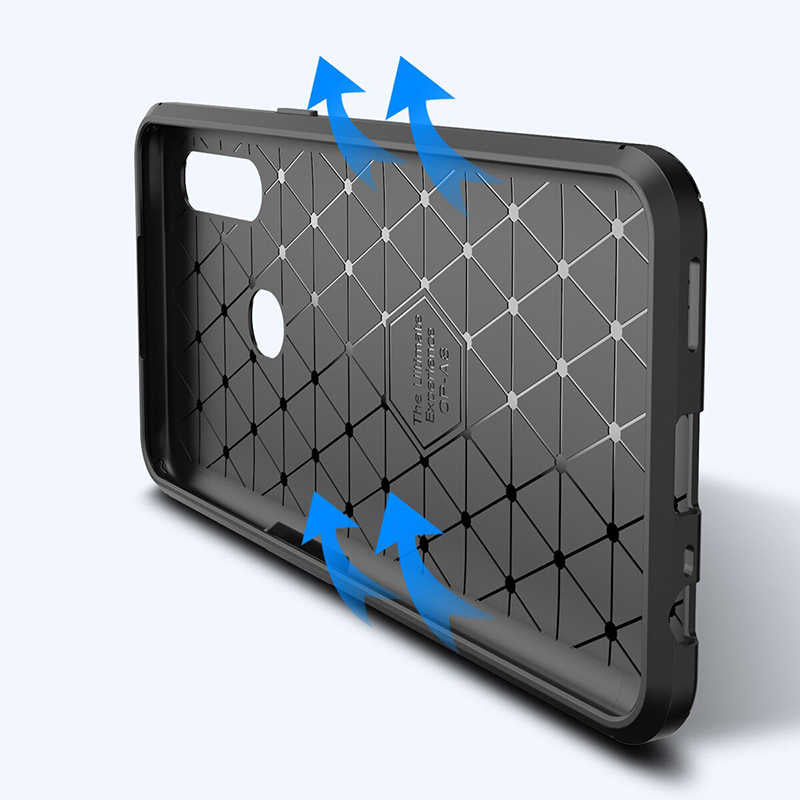 Oppo A31 Kılıf Zore Negro Silikon Kapak Siyah