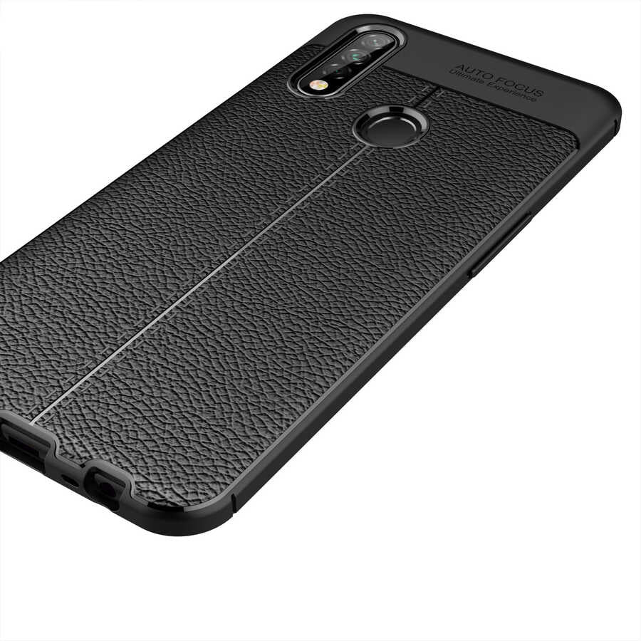 Oppo A31 Kılıf Zore Niss Silikon Kapak Kırmızı