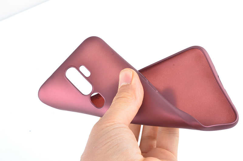 Oppo A5 2020 Kılıf Zore Premier Silikon Kapak Kırmızı