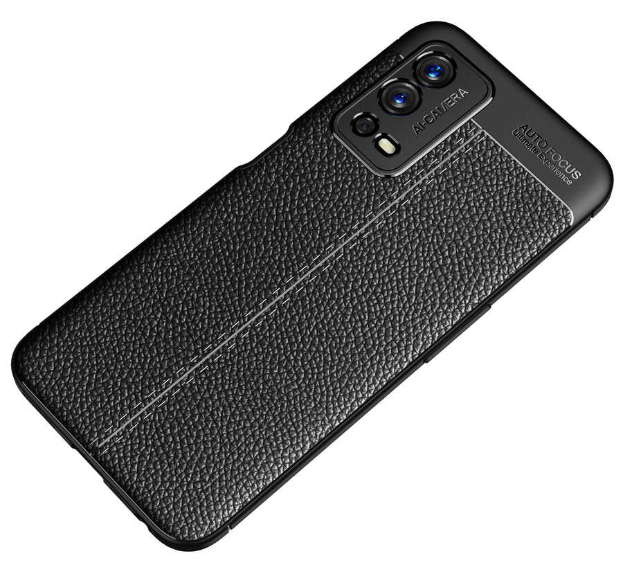 Oppo A55 4G Kılıf Zore Niss Silikon Kapak Lacivert