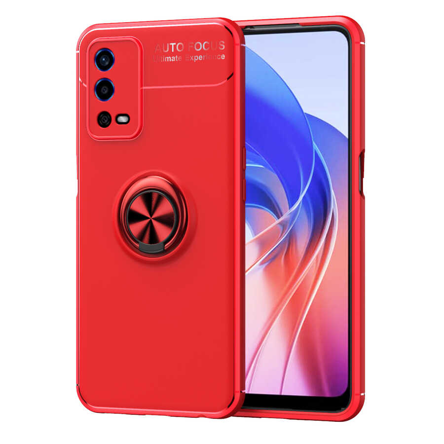 Oppo A55 4G Kılıf Zore Ravel Silikon Kapak