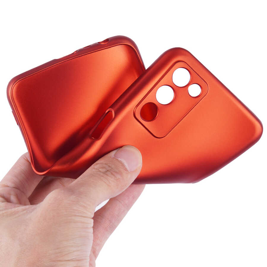 Oppo A55 5G Kılıf Zore Premier Silikon Kapak Siyah