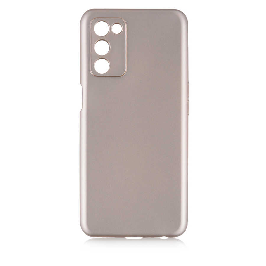 Oppo A55 5G Kılıf Zore Premier Silikon Kapak Gold