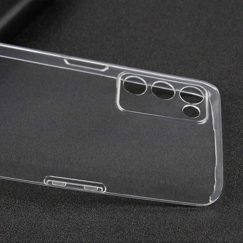 Oppo A55 5G Kılıf Zore Süper Silikon Kapak Renksiz