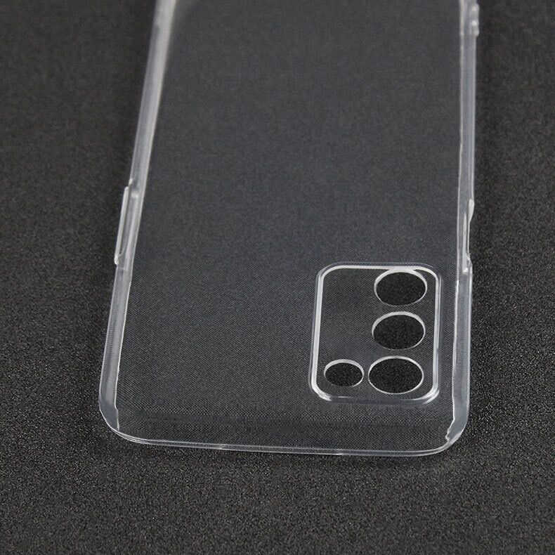 Oppo A55 5G Kılıf Zore Süper Silikon Kapak Renksiz