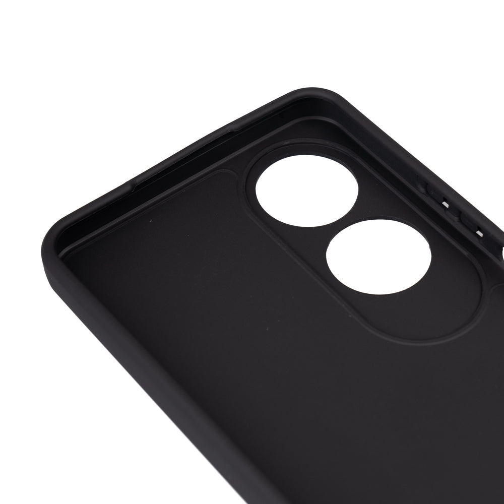 Oppo A60 Kılıf Zore Biye Silikon Siyah