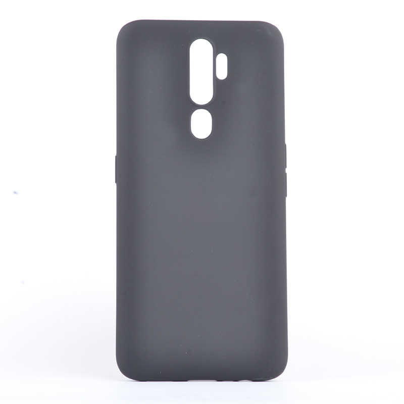 Oppo A9 2020 Kılıf Zore Premier Silikon Kapak Siyah