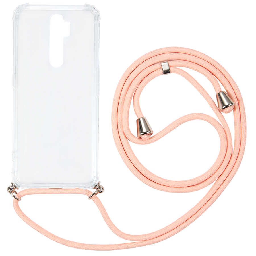 Oppo A9 2020 Kılıf Zore X-Rop Kapak Renksiz