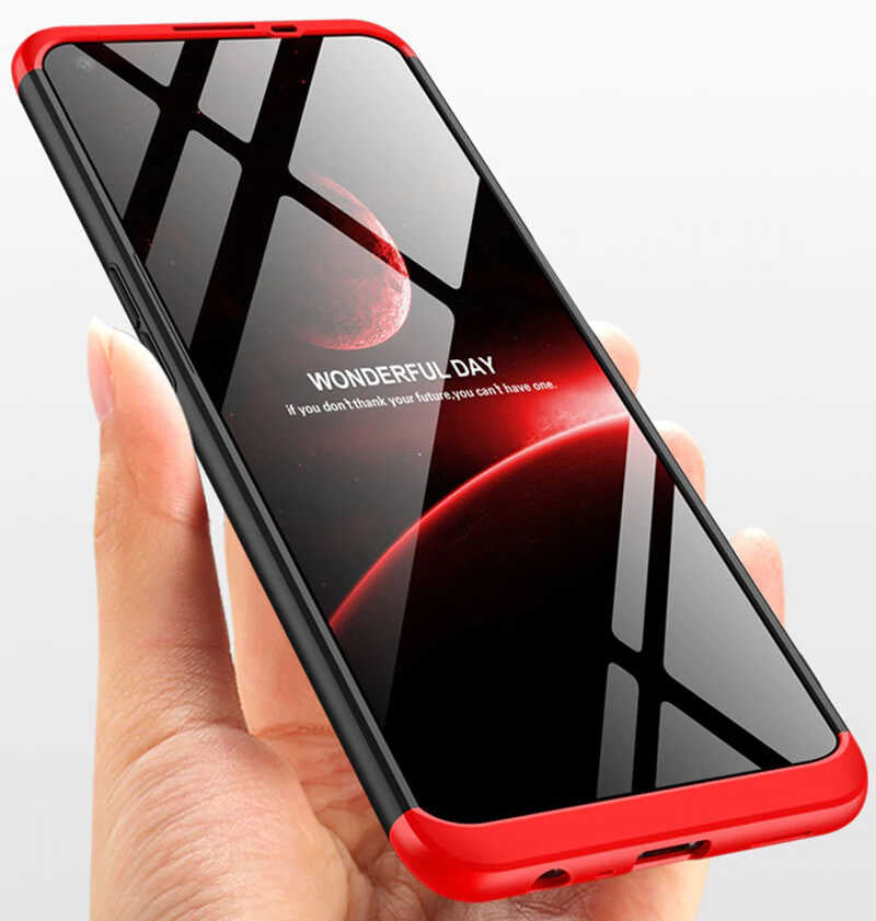 Oppo A92 Kılıf Zore Ays Kapak Mavi