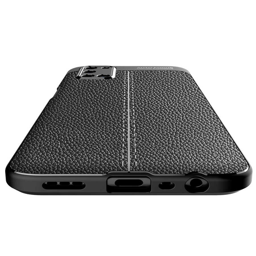 Oppo A92 Kılıf Zore Niss Silikon Kapak Lacivert
