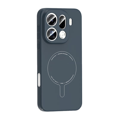 Oppo Find X9 Pro Kılıf M-Safe Şarj Özellikli Kamera Korumalı Zore Elio Sert PC Kapak