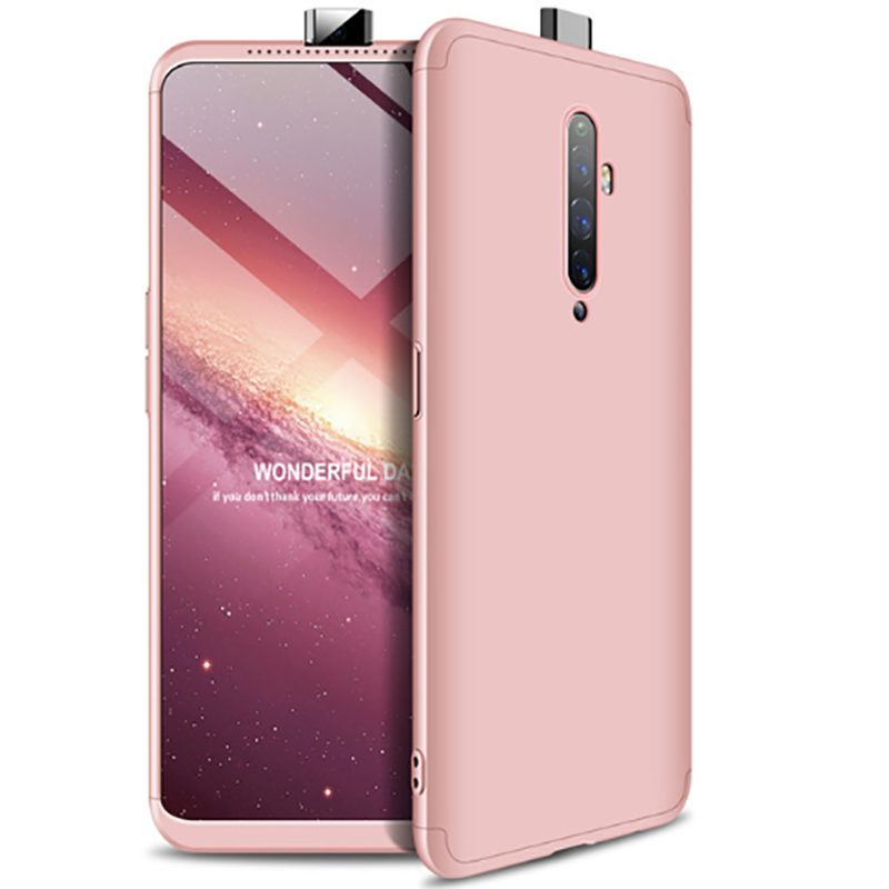 Oppo Reno 2Z Kılıf Zore Ays Kapak Rose Gold