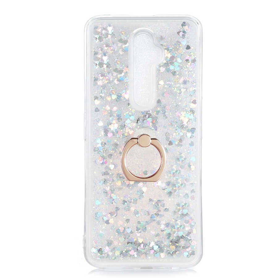 Oppo Reno 2Z Kılıf Zore Milce Kapak Gümüş