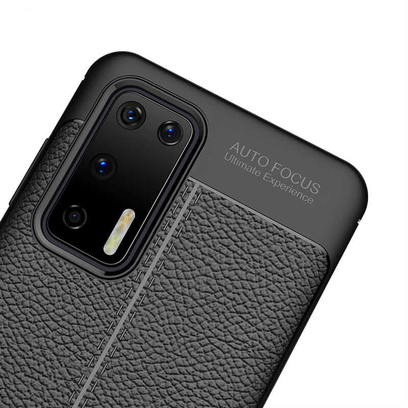 Huawei P40 Kılıf Zore Niss Silikon Kapak Kırmızı