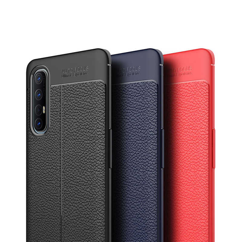 Oppo Reno 3 Pro 5G Kılıf Zore Niss Silikon Kapak Siyah