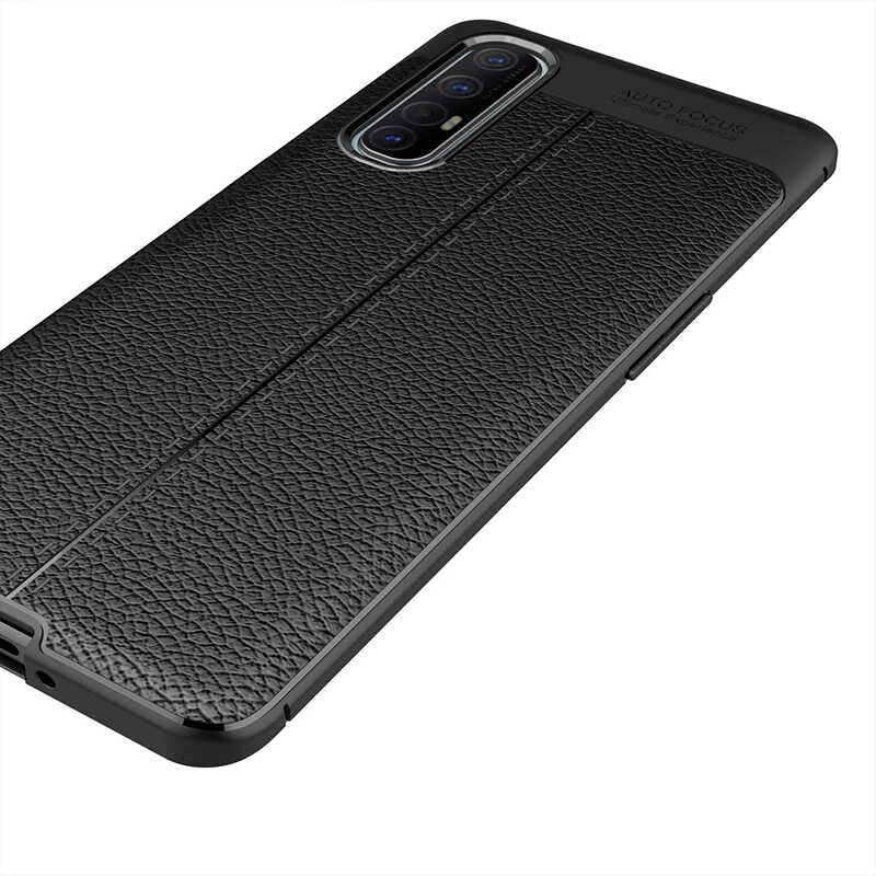 Oppo Reno 3 Pro 5G Kılıf Zore Niss Silikon Kapak Siyah