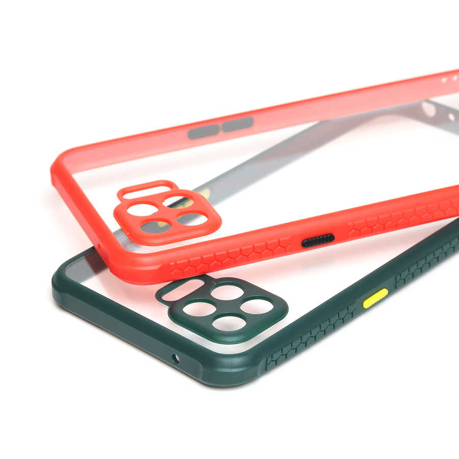 Oppo Reno 4 Lite Kılıf Zore Kaff Kapak Siyah