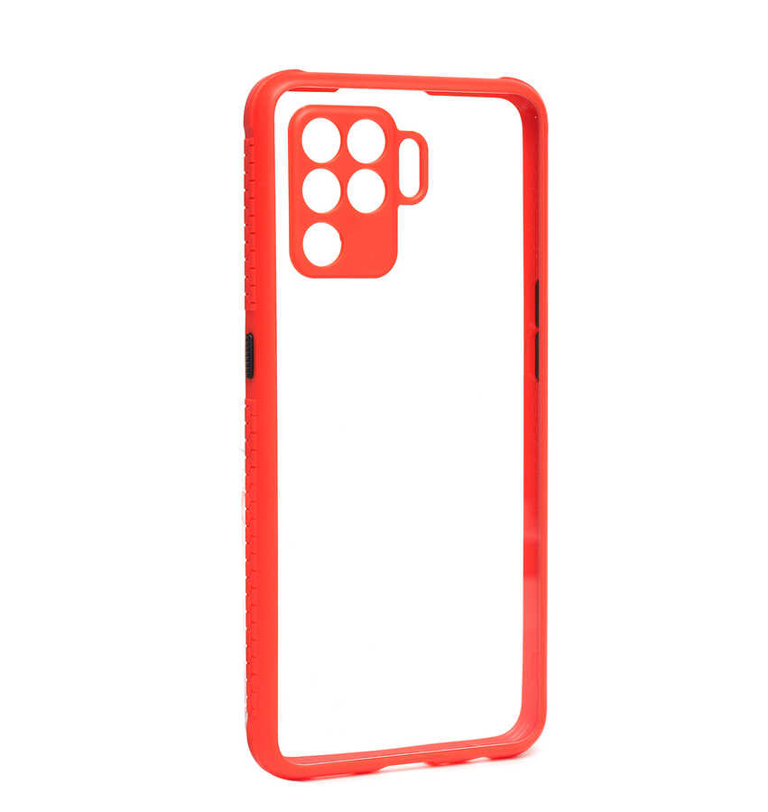 Oppo Reno 5 Lite Kılıf Zore Kaff Kapak Siyah