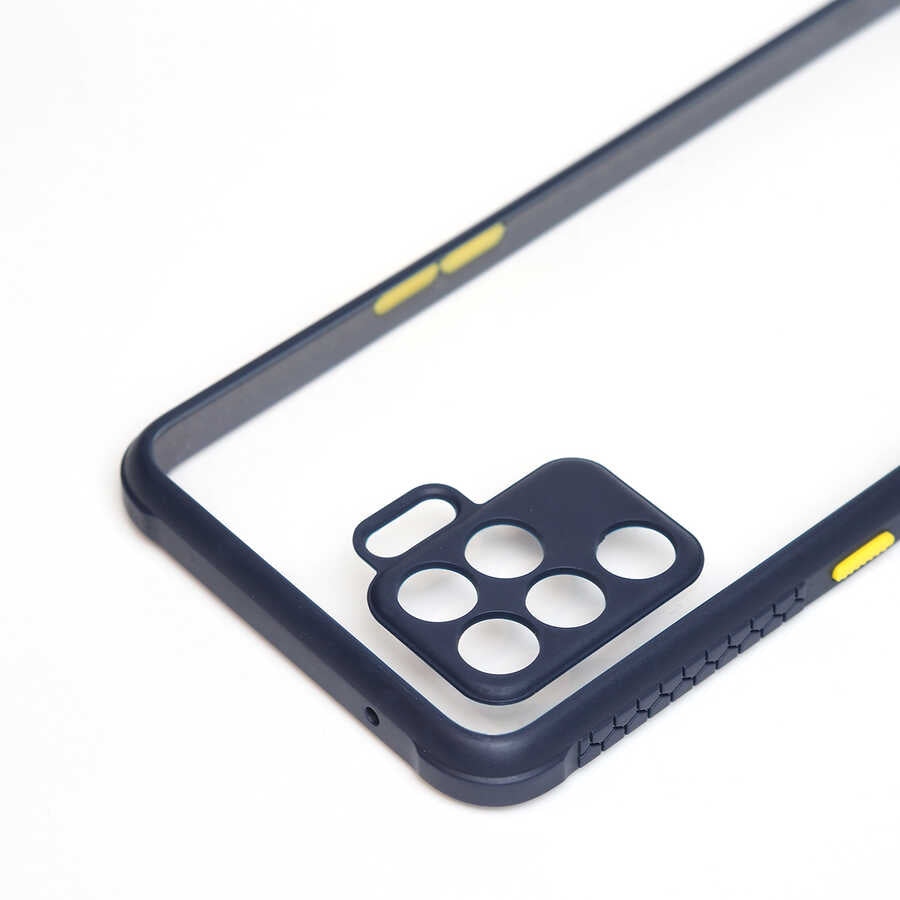 Oppo Reno 5 Lite Kılıf Zore Kaff Kapak Siyah