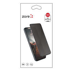 Oppo Reno 5 Lite Zore New 5D Privacy Temperli Ekran Koruyucu Siyah